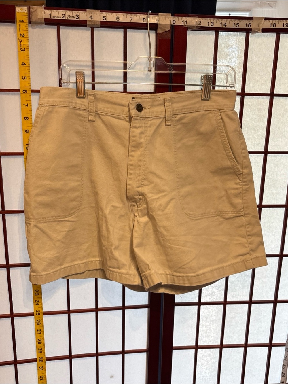Wrangler Women's cream Bermuda Shorts